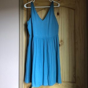 Blue loft dress
